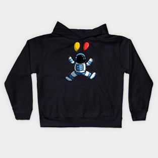 Flying Astronaut Kids Hoodie